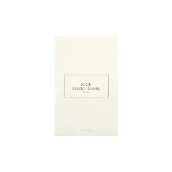rice sheet mask 20 ml