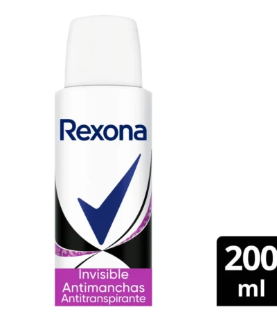 rexona deodorant spray invisible anti-taches 200 ml
