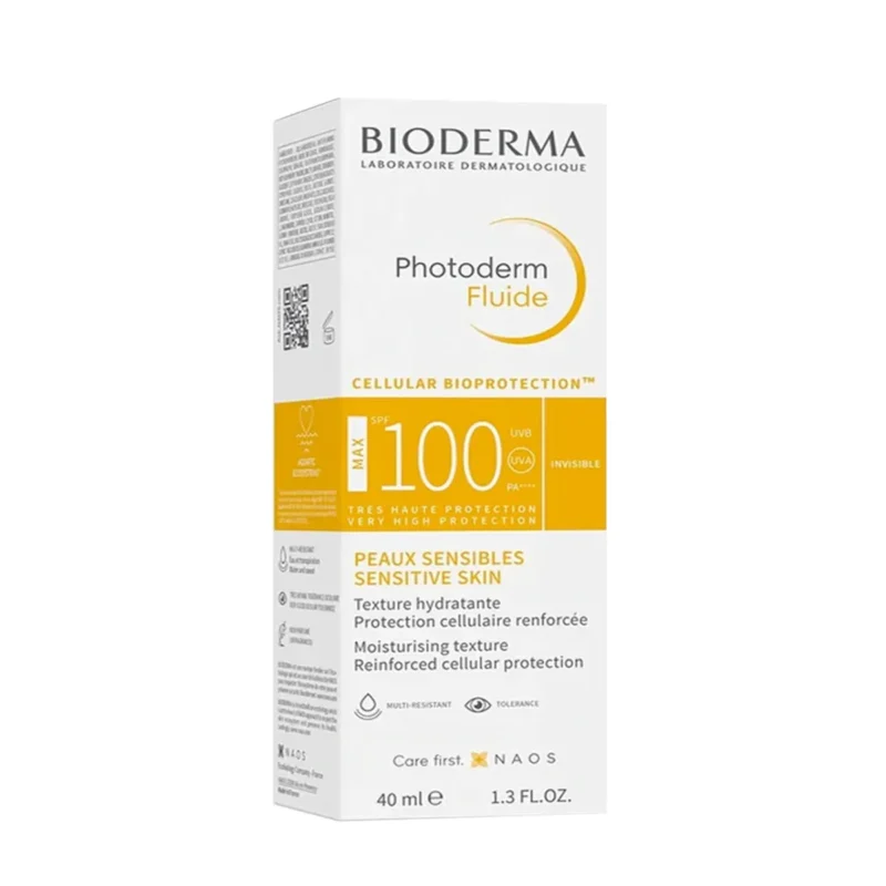 bioderma photoderm max fluide spf100+ sebium h2o 100 ml