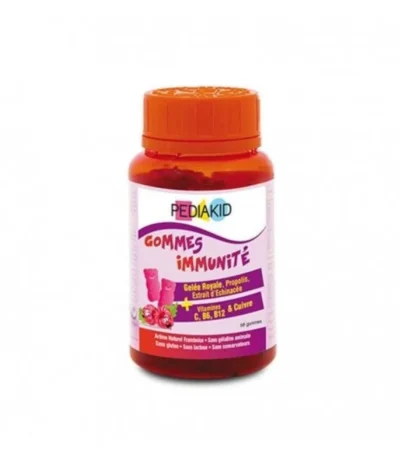pediakid gommes immunite framboise