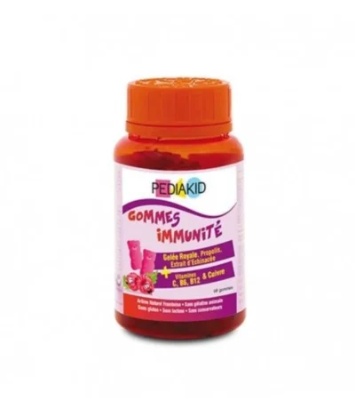 pediakid gommes immunite framboise