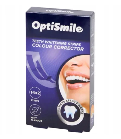 optismile bandes de blanchissement des dents