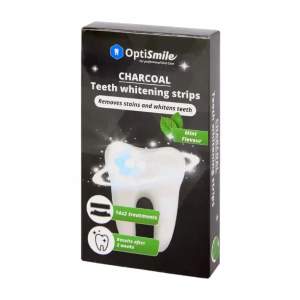 optismile bandes de blanchiment des dents charbon