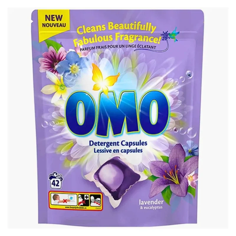 omo detergent capsules lessive