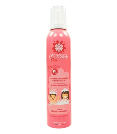 olysee mousse kids 3-en-1 fraise framboise 250 ml