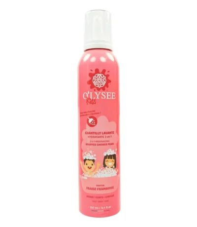olysee mousse kids 3-en-1 fraise framboise 250 ml