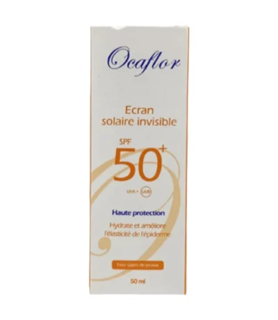 ocaflor ecran solaire invisible spf50+ 50 ml