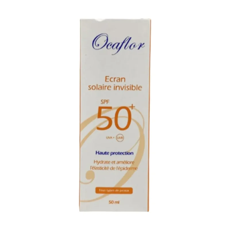 ocaflor ecran solaire invisible spf50+ 50 ml