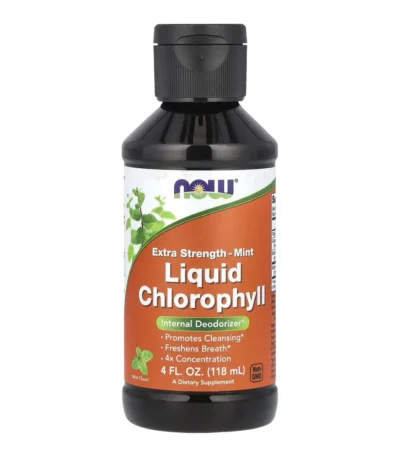 now foods chlorophylle liquide