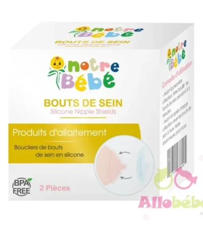 notre bebe bouts de sein 2 pcs
