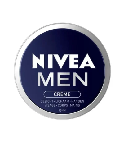 nivea men creme – 3-en-1 – visage – corps – mains – 75 ml