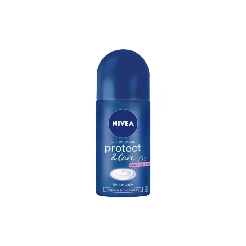 nivea protect & care deodorant roll-on 48 h 50 ml