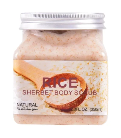 natural rice body scrub – 350 ml