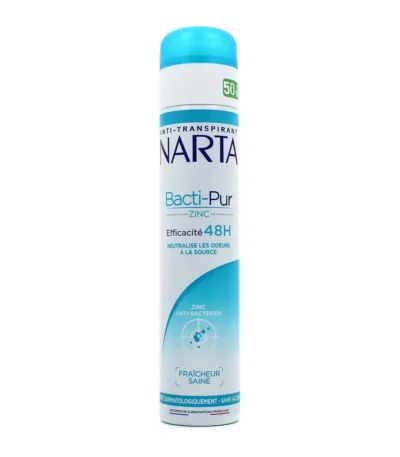 narta bacti – pur zinc efficacite 48 h – 200 ml