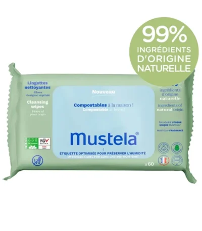 mustela lingettes nettoyantes
