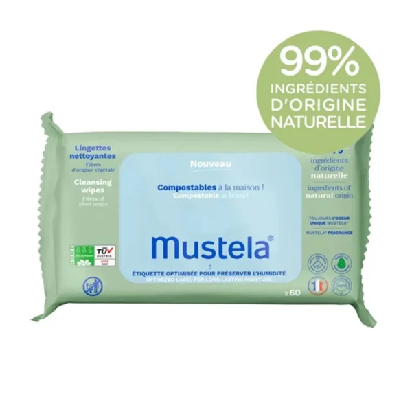 mustela lingettes nettoyantes