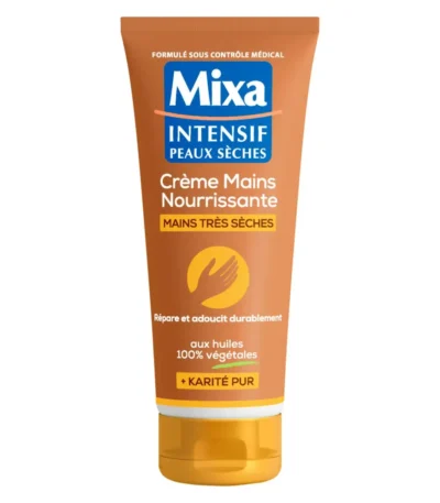 mixa creme a main a la beurre de karite – 100 ml