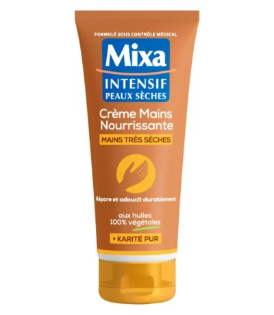mixa creme a main a la beurre de karite – 100 ml