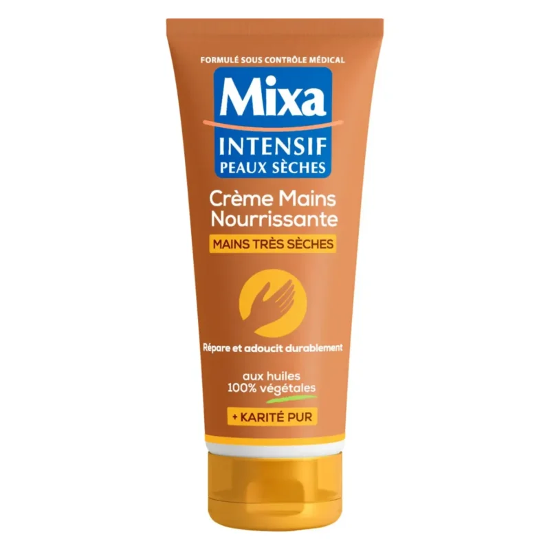 mixa creme a main a la beurre de karite – 100 ml
