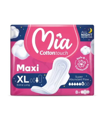 mia cotton touch serviettes hygieniques xl