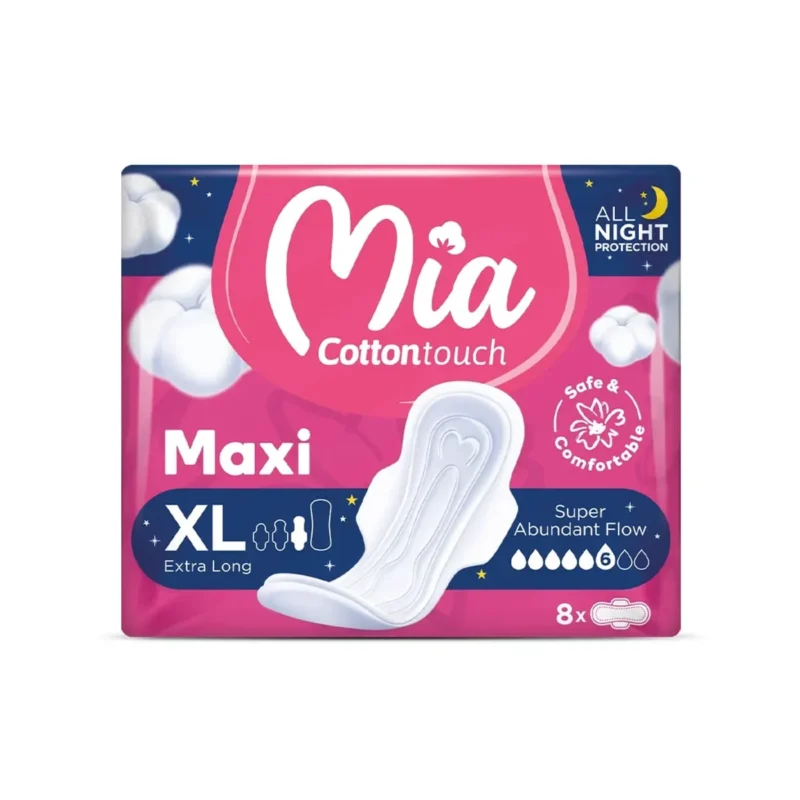mia cotton touch serviettes hygieniques xl