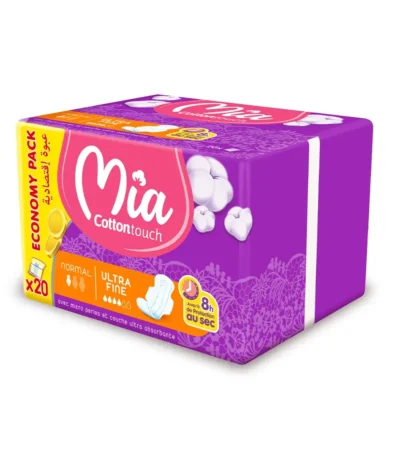 mia cotton touch serviettes hygieniques l