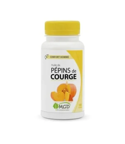 mgd huile de pepine de courge 100 capsules