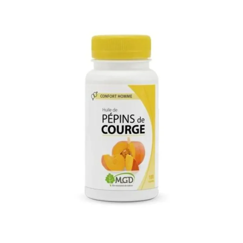 mgd huile de pepine de courge 100 capsules