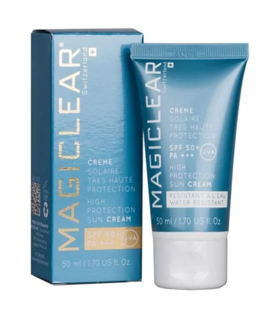 magiclear creme solaire invisible spf50+