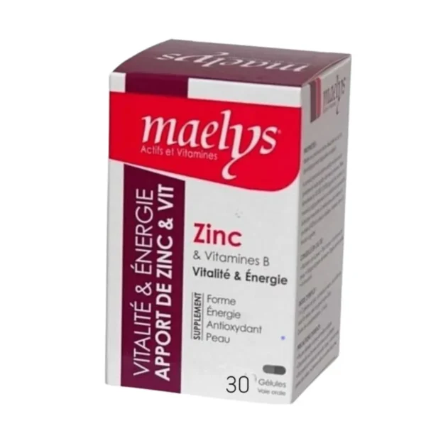 maelys zinc 30 gelules