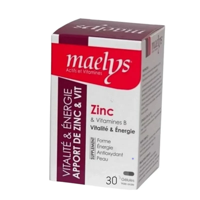 maelys zinc 30 gelules