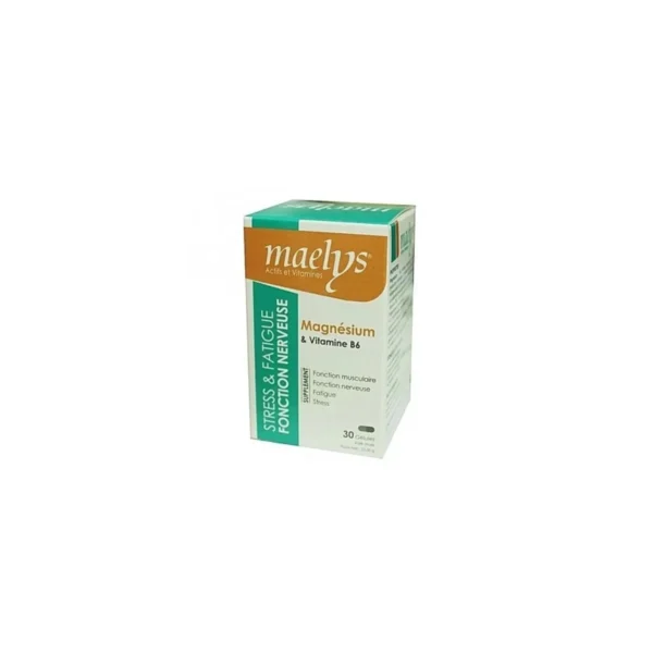 maelys magnesium 30 gelules