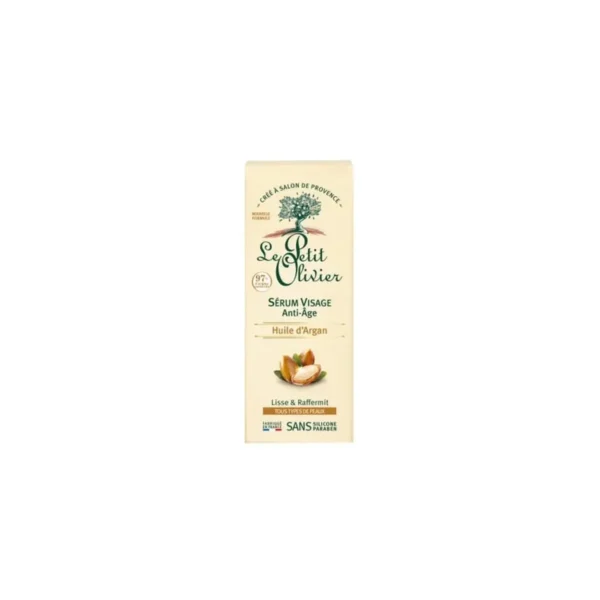 le petit olivier serum visage anti-age a huile d argan 30 ml
