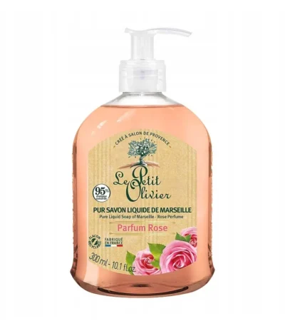 le petit olivier savon liquide marseille rose 300 ml