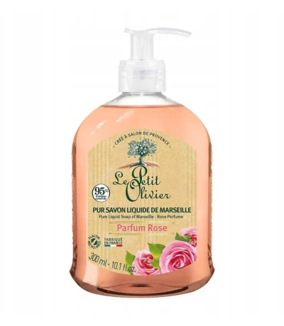 le petit olivier savon liquide marseille rose 300 ml