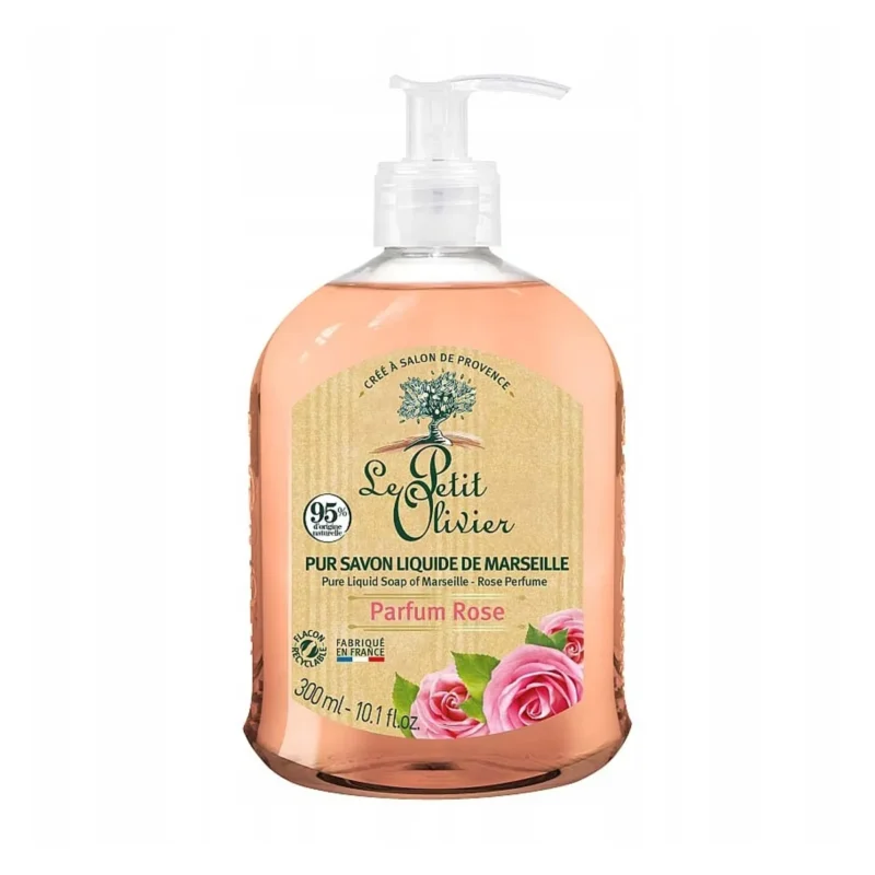le petit olivier savon liquide marseille rose 300 ml