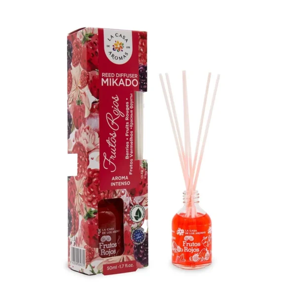 finissimo mikado diffuseur fruits rouges – 50 ml