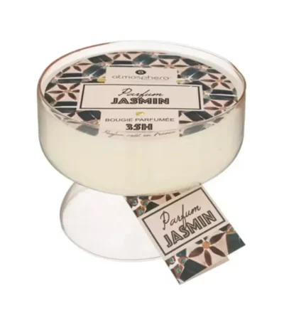 finissimo bougie jasmin verre 35h