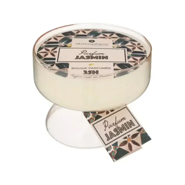 finissimo bougie jasmin verre 35h
