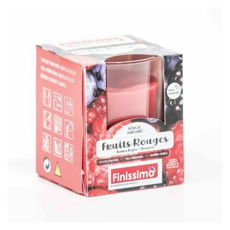 finissimo bougie fruits rouges yaourt
