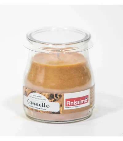 finissimo bougie cannelle verre