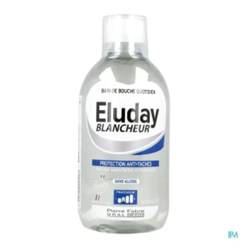 eluday bain de bouche quotidien blancheur 500 ml