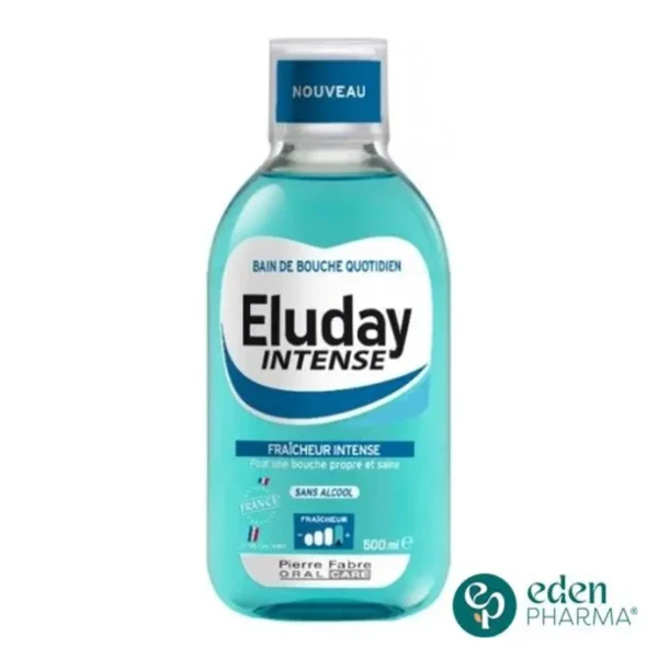 eluday bain de bouche intense quotidien 500 ml