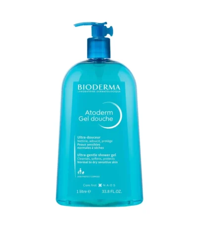 elba douche – gel douche tous types de peaux – 1 l