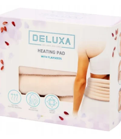 deluxa oreiller chauffant lin