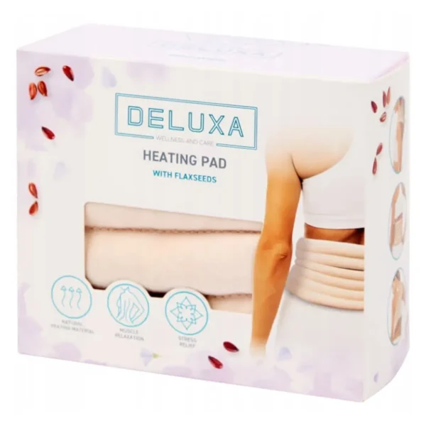 deluxa oreiller chauffant lin