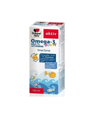 doppelherz aktiv omega 3 junior sirop 150 ml