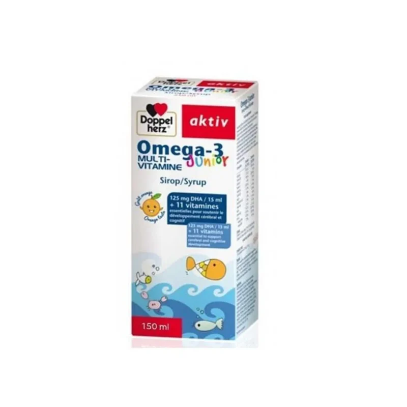 doppelherz aktiv omega 3 junior sirop 150 ml