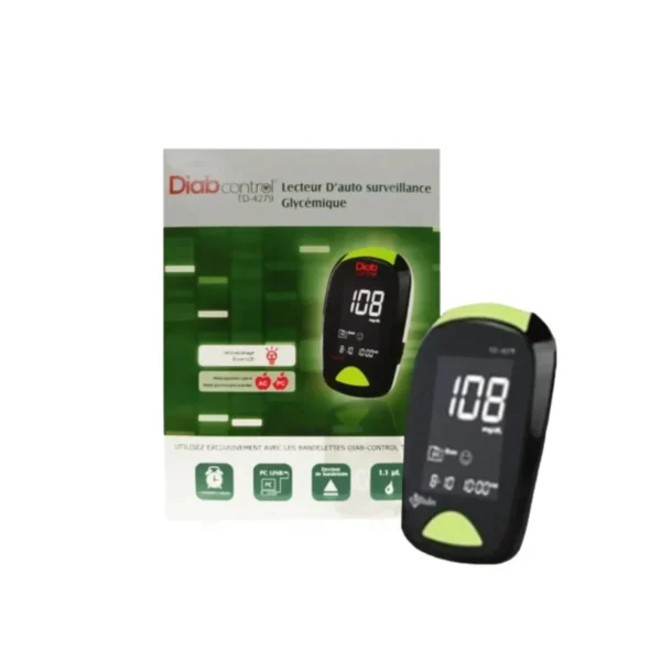 diab control kit lecteur glycemie & cetonemie + 25 bandelettes