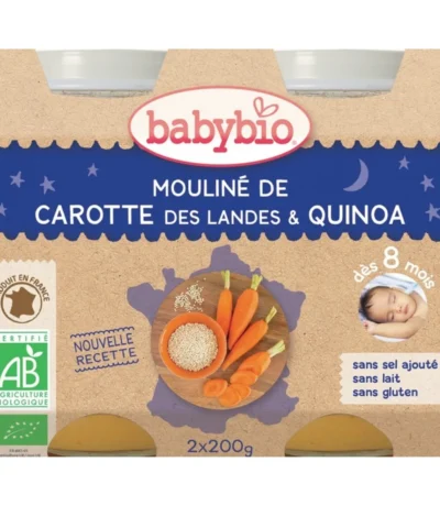 babybio bonne nuit quinoa
